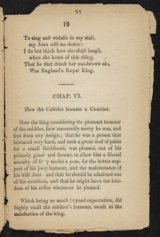 Scan 0017 of The comical history of the king and the cobbler