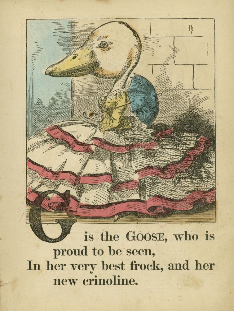 Scan 0011 of Illustrated gift book : Alphabet of animals, Aunt Effie