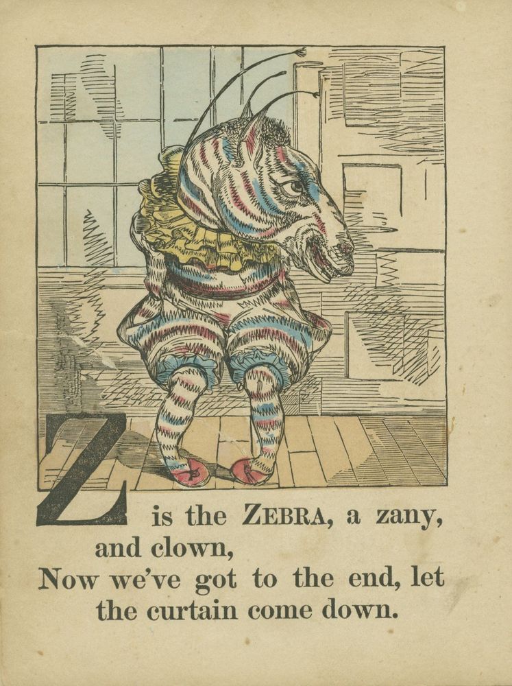 Scan 0030 of Illustrated gift book : Alphabet of animals, Aunt Effie