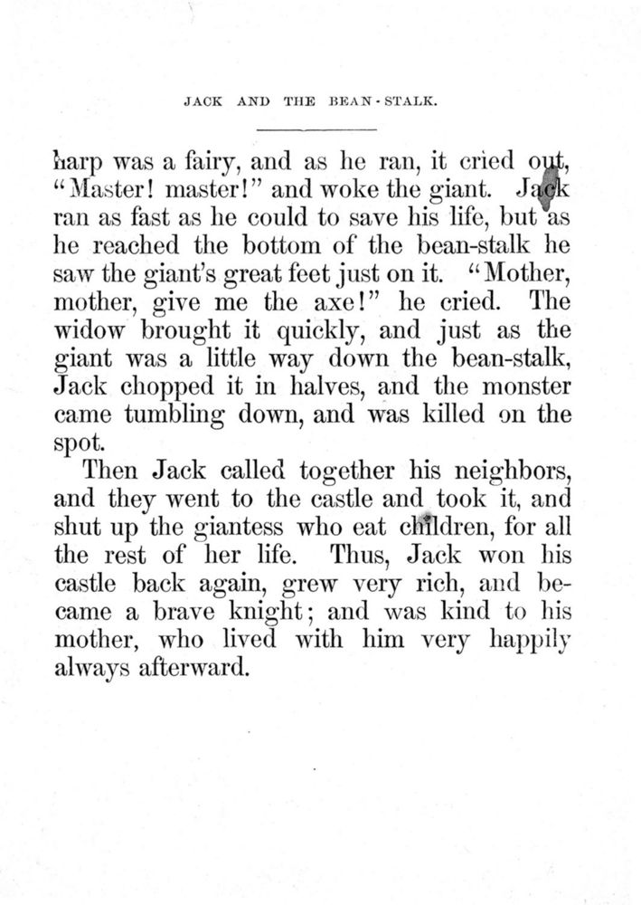 Scan 0011 of Jack and the beanstalk