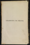 Read Learning to think