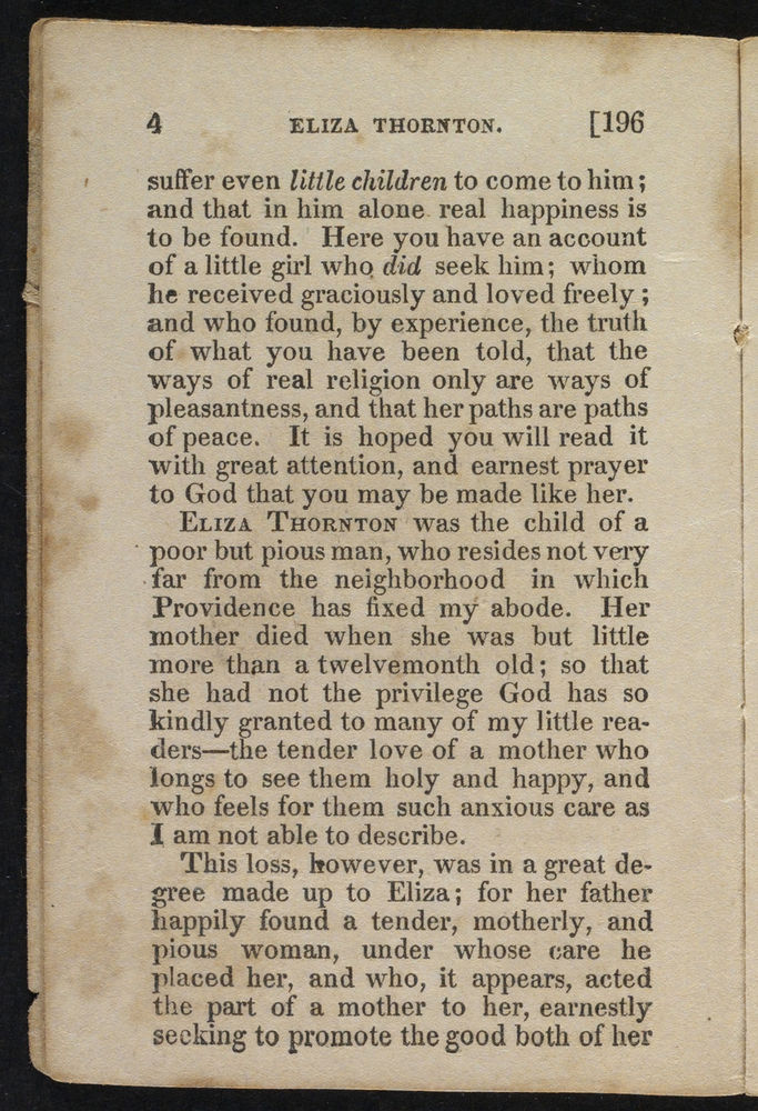 Scan 0006 of The life and death of Eliza Thornton