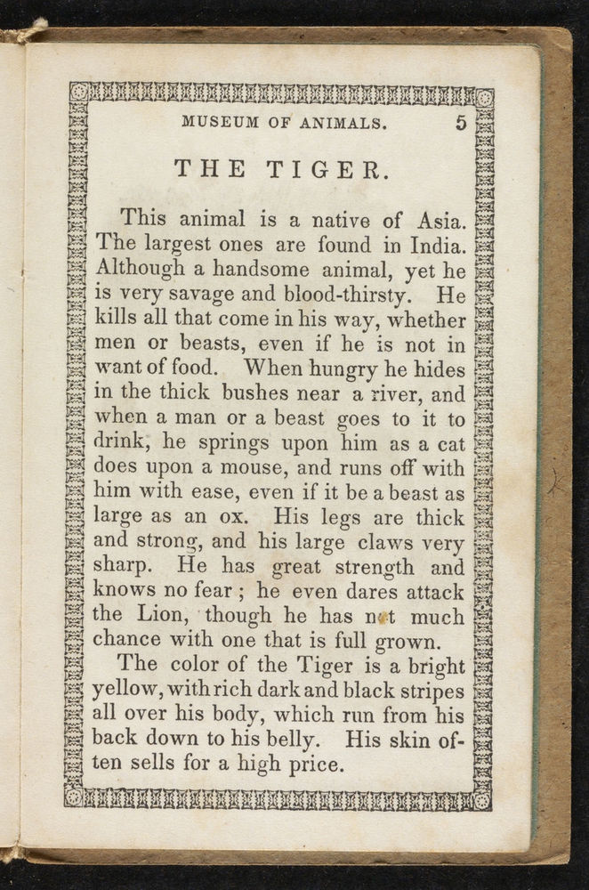 Scan 0009 of Museum of foreign animals, or, History of beasts