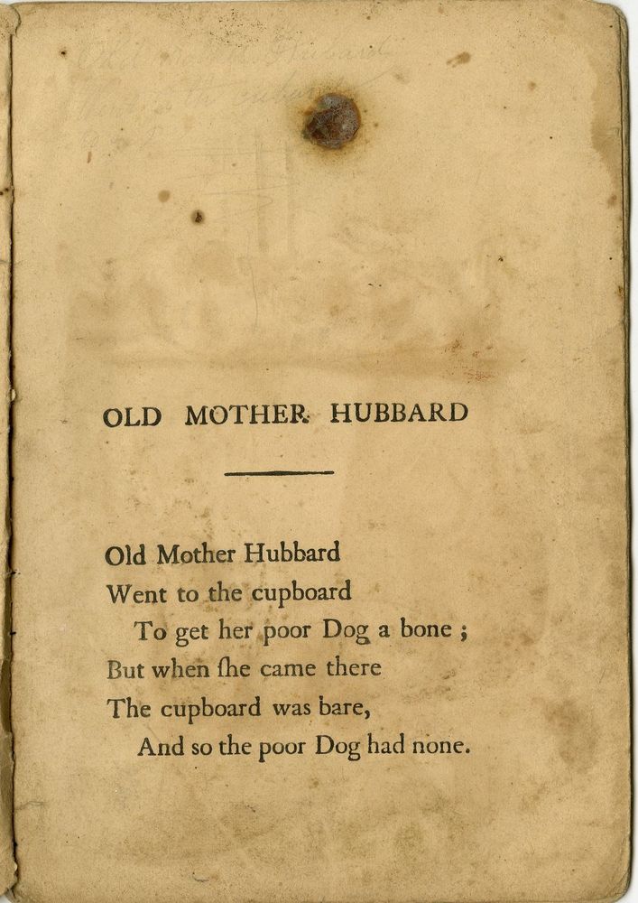 Scan 0003 of Old Mother Hubbard and her dog