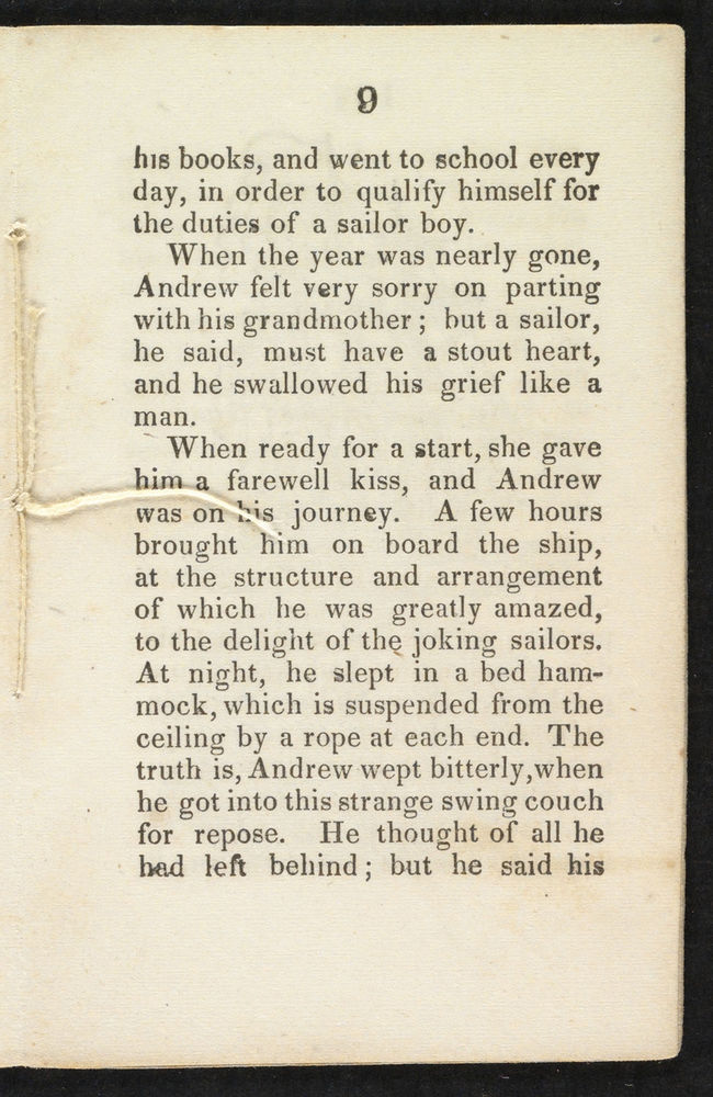 Scan 0011 of The sailor boy, or, The first and last voyage of little Andrew