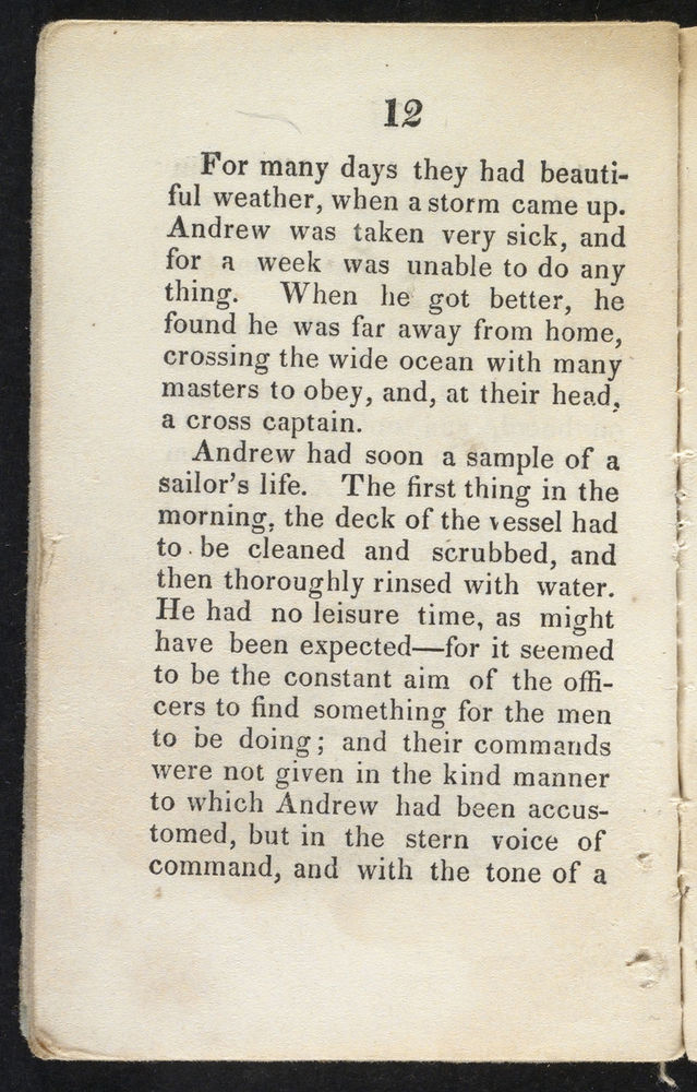 Scan 0014 of The sailor boy, or, The first and last voyage of little Andrew