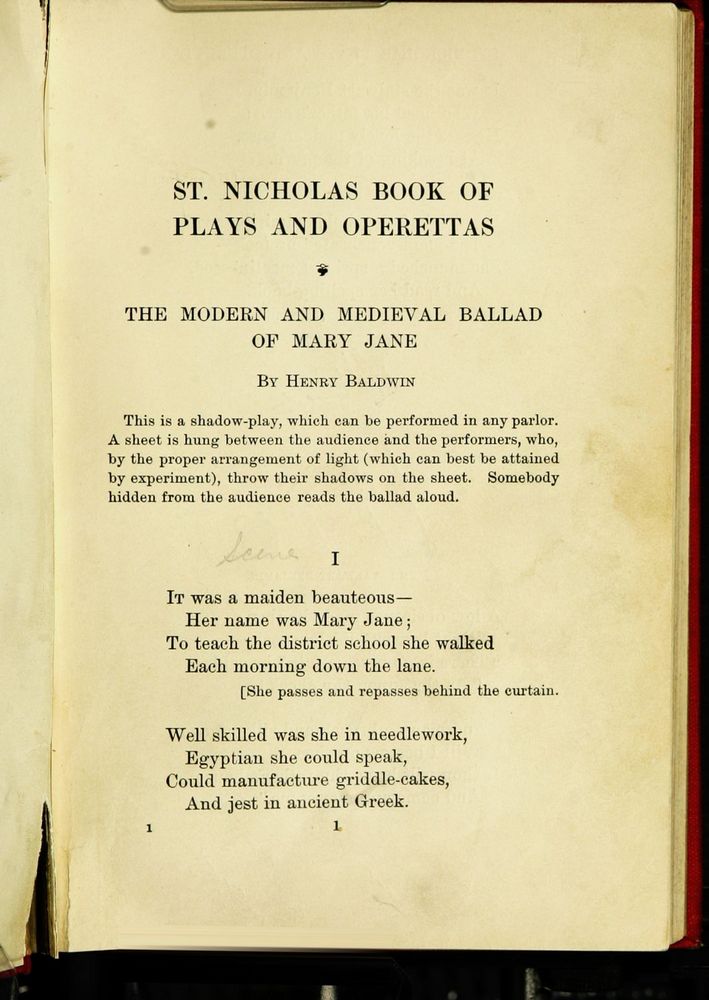 Scan 0015 of St. Nicholas book of plays & operettas