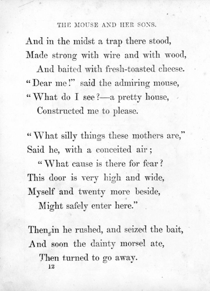 Scan 0017 of Surprising stories about the mouse and her sons, and the funny pigs