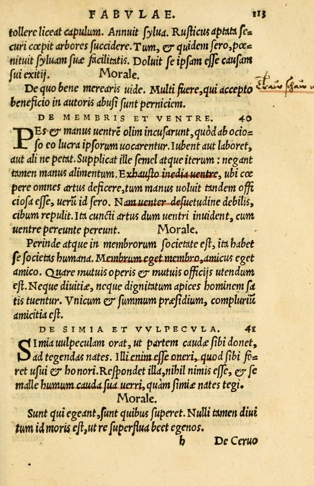 Scan 0117 of Aesopi Phrygis et aliorum fabulae