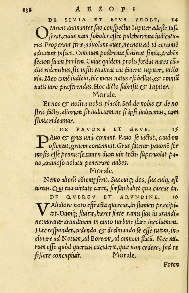 Scan 0142 of Aesopi Phrygis et aliorum fabulae