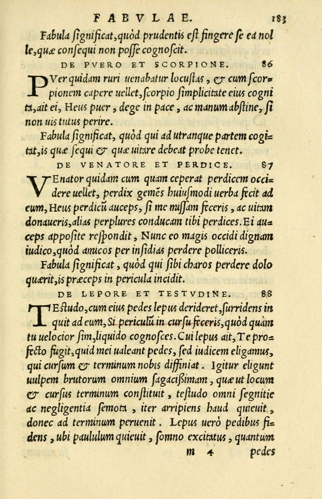 Scan 0157 of Aesopi Phrygis et aliorum fabulae