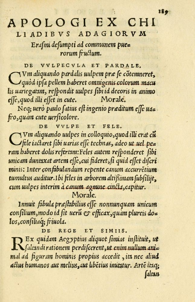 Scan 0163 of Aesopi Phrygis et aliorum fabulae
