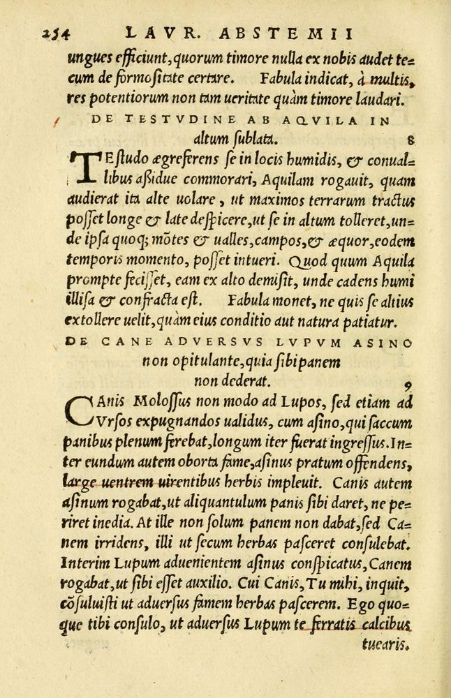 Scan 0228 of Aesopi Phrygis et aliorum fabulae