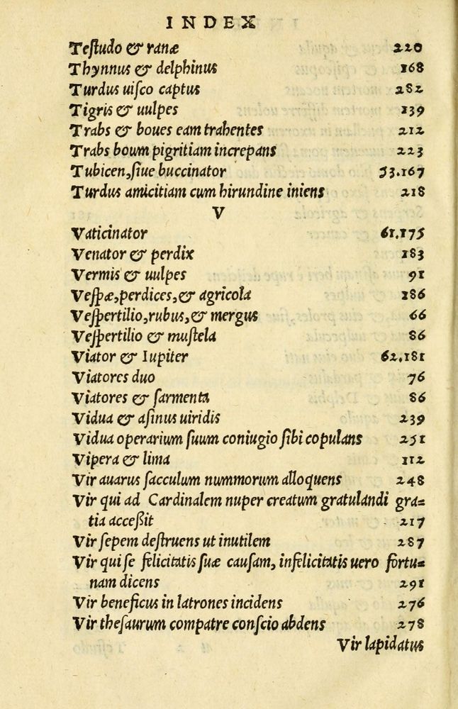 Scan 0282 of Aesopi Phrygis et aliorum fabulae