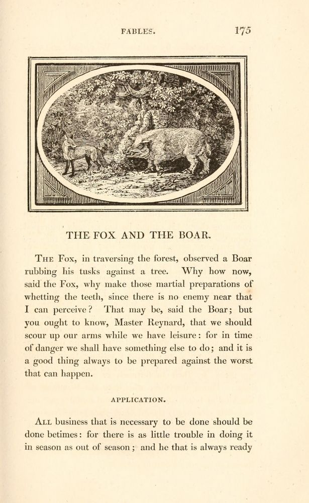 Scan 0209 of The Fables of Aesop, and others