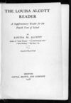 Thumbnail 0007 of The Louisa Alcott reader