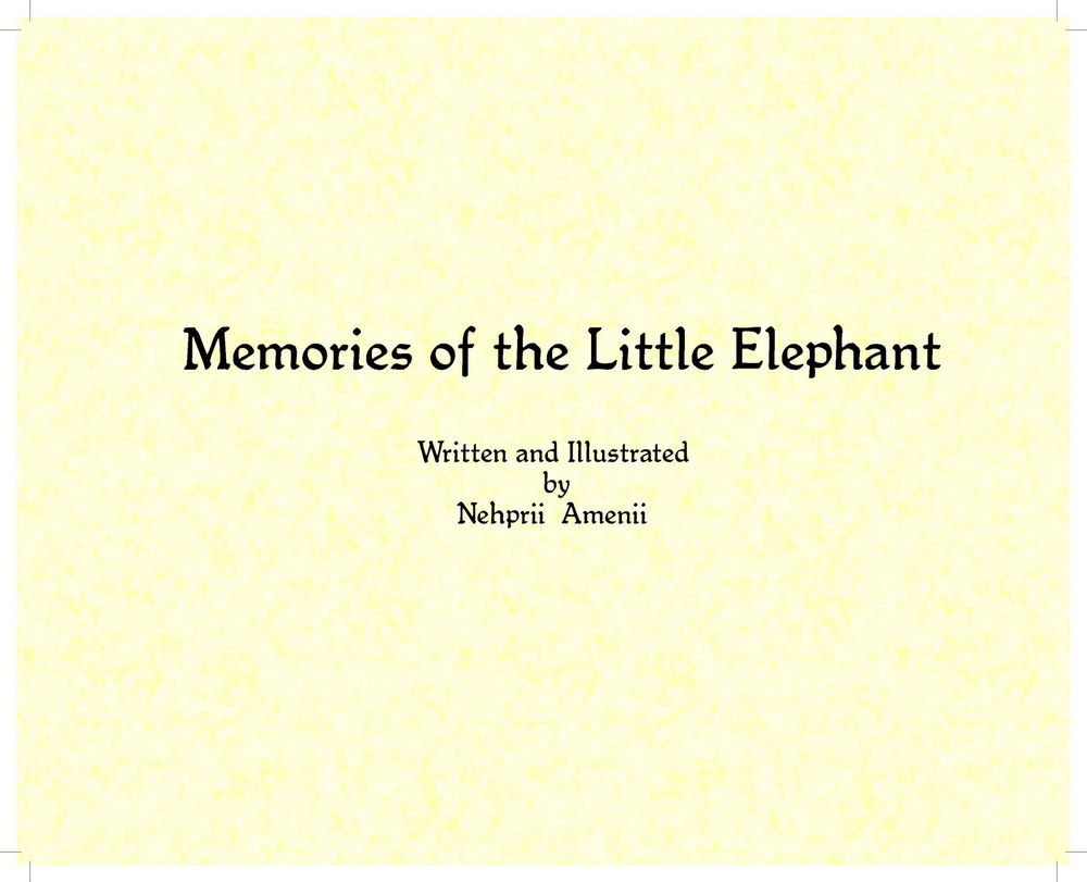 Scan 0003 of Memories of the Little Elephant