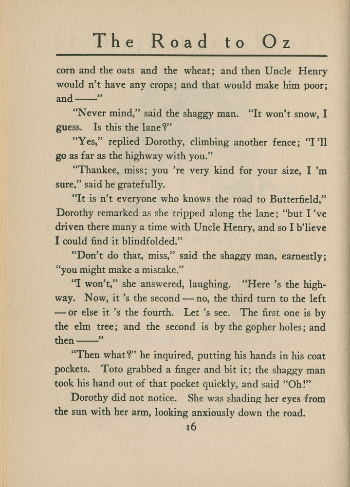 Scan 0020 of The road to Oz