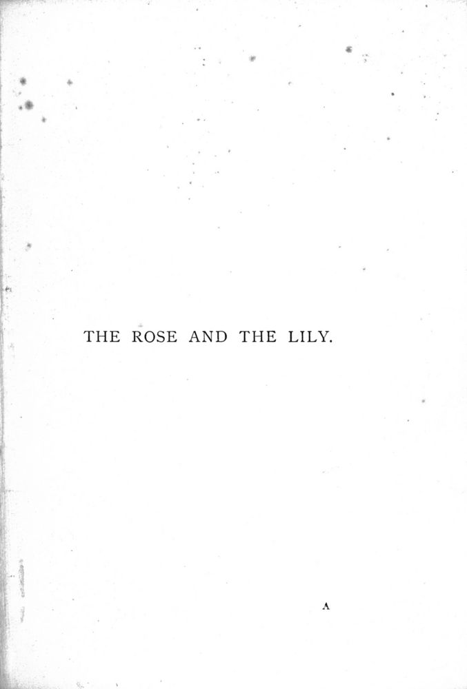 Scan 0005 of The rose and the lily