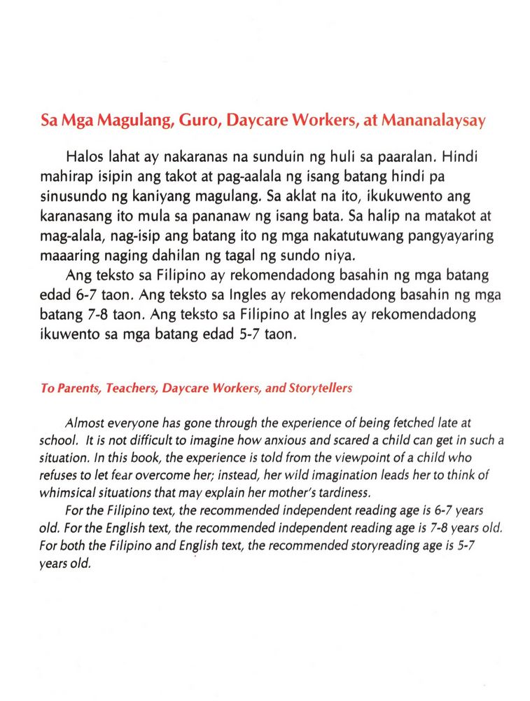 Scan 0003 of Bakit Matagal ang Sundo Ko? = Why is my Mommy late?