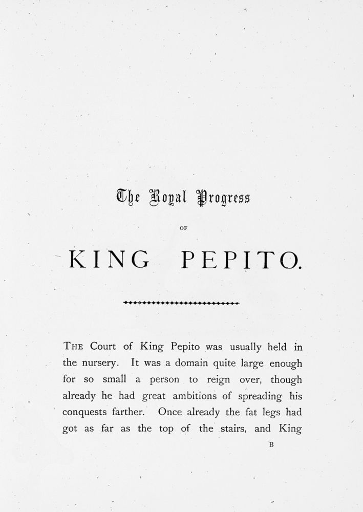 Scan 0009 of Royal progress of King Pepito