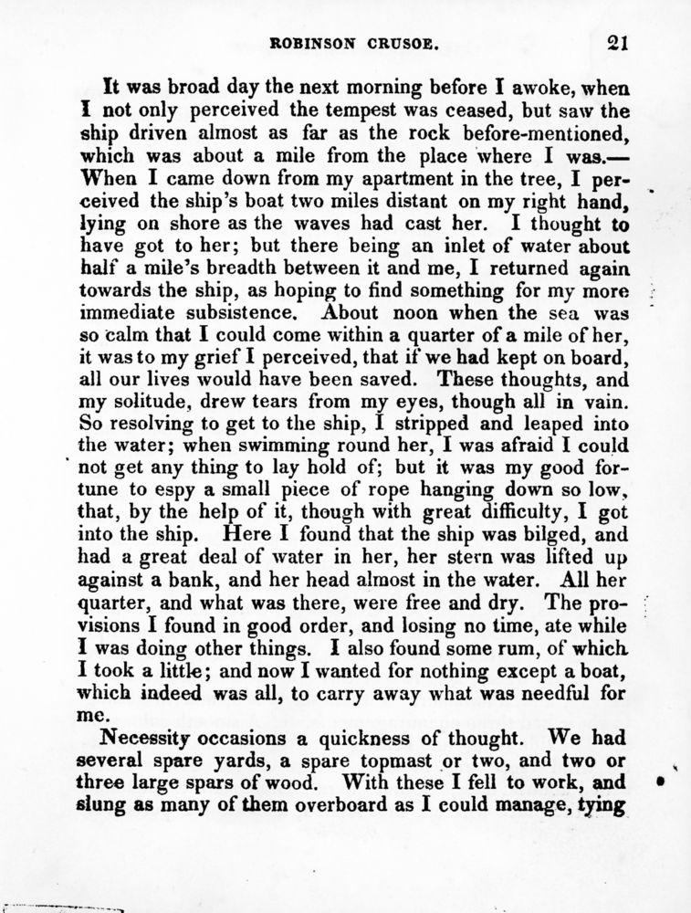 Scan 0022 of Life and surprising adventures of Robinson Crusoe, of York, mariner