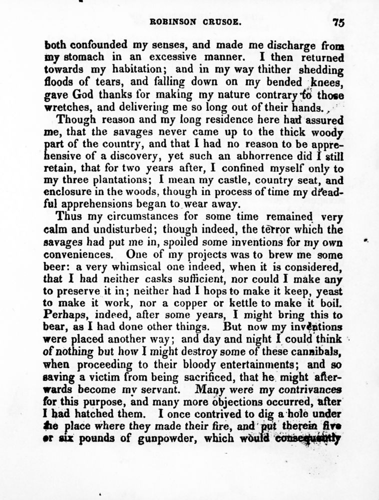 Scan 0078 of Life and surprising adventures of Robinson Crusoe, of York, mariner