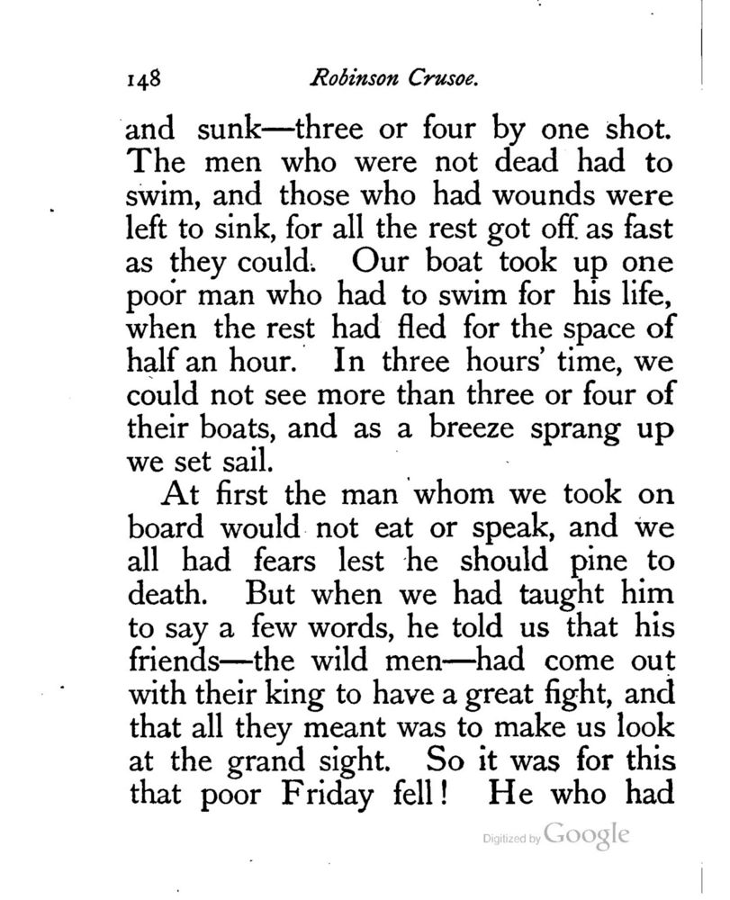 Scan 0168 of Robinson Crusoe in words of one syllable