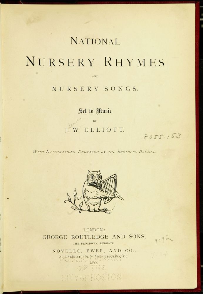 Scan 0011 of National nursery rhymes and nursery songs