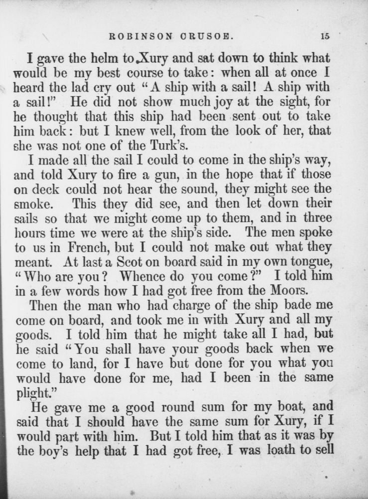 Scan 0015 of Robinson Crusoe in words of one syllable