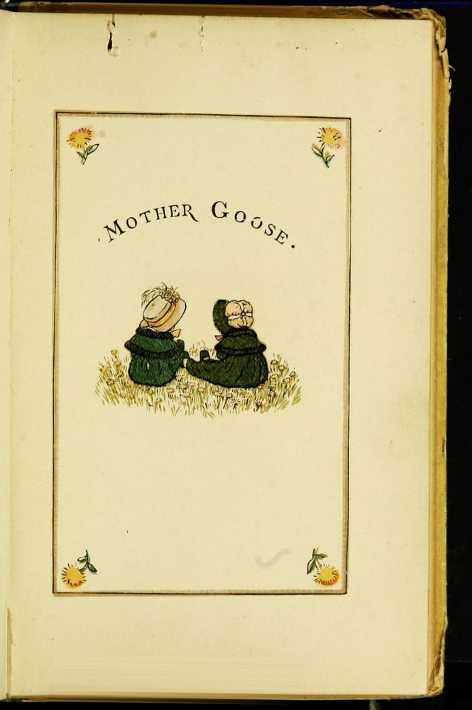 Scan 0005 of Mother Goose, or, The old nursery rhymes