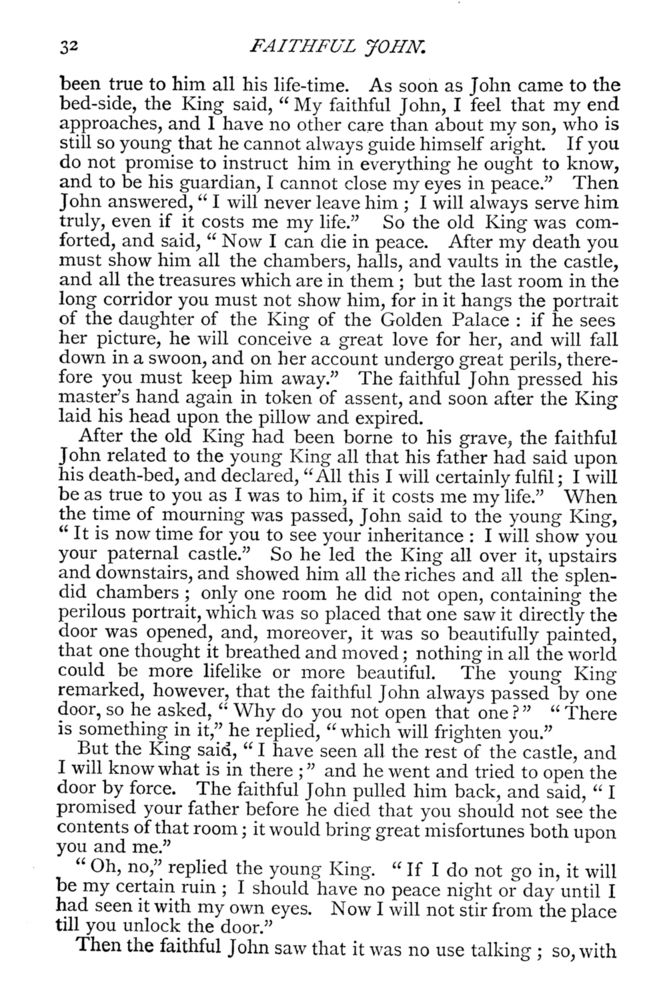 Scan 0034 of Household stories collected by the brothers Grimm