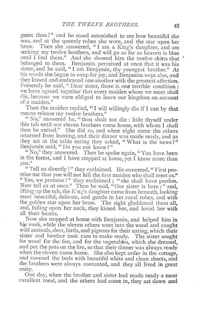 Scan 0047 of Household stories collected by the brothers Grimm
