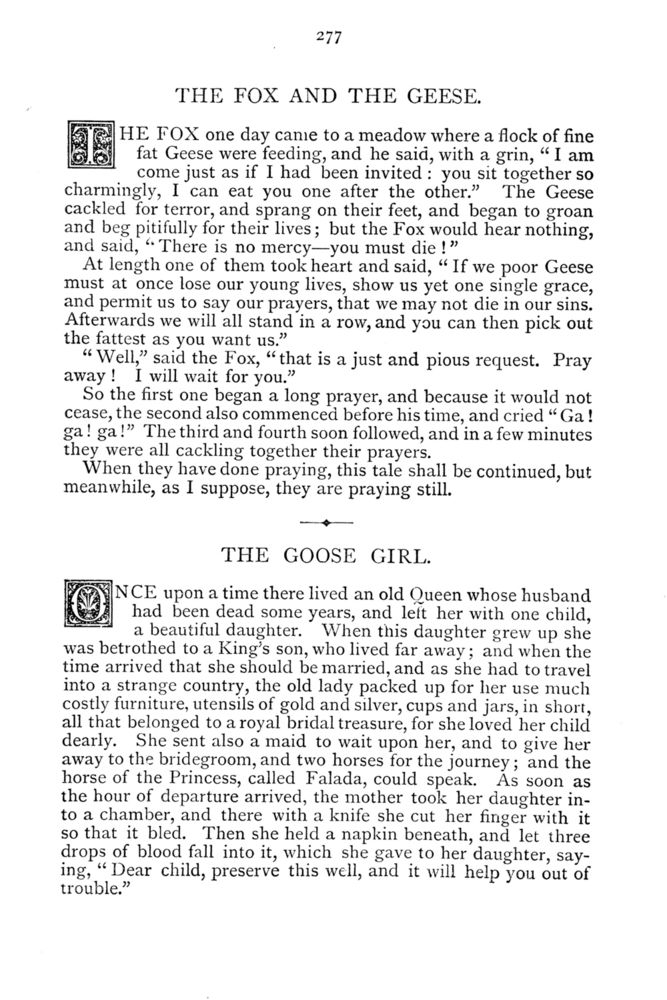 Scan 0284 of Household stories collected by the brothers Grimm