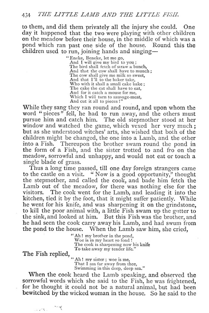 Scan 0441 of Household stories collected by the brothers Grimm