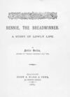 Thumbnail 0005 of Bennie, the breadwinner