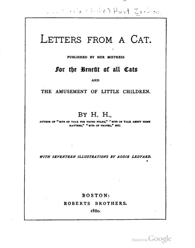 Scan 0005 of Letters from a cat