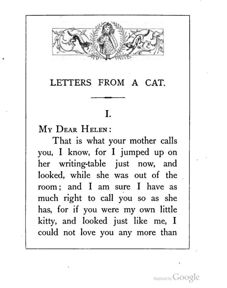 Scan 0033 of Letters from a cat