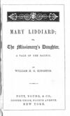 Thumbnail 0004 of Mary Liddiard, or, The missionary