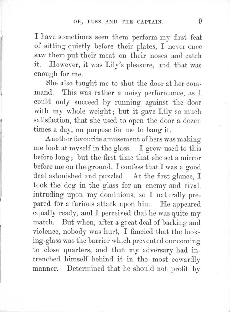 Scan 0012 of Cat and dog, or, Memoirs of Puss and the Captain