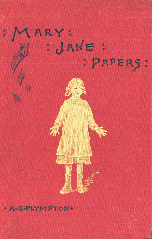 Scan 0001 of The Mary Jane papers