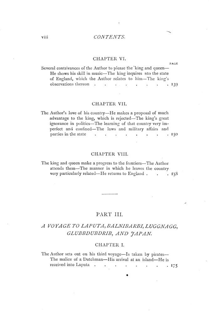 Scan 0010 of Travels into several remote nations of the world by Lemuel Gulliver, first a surgeon and then a captain of several ships, in four parts ..