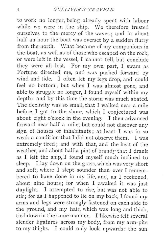 Scan 0050 of Travels into several remote nations of the world by Lemuel Gulliver, first a surgeon and then a captain of several ships, in four parts ..