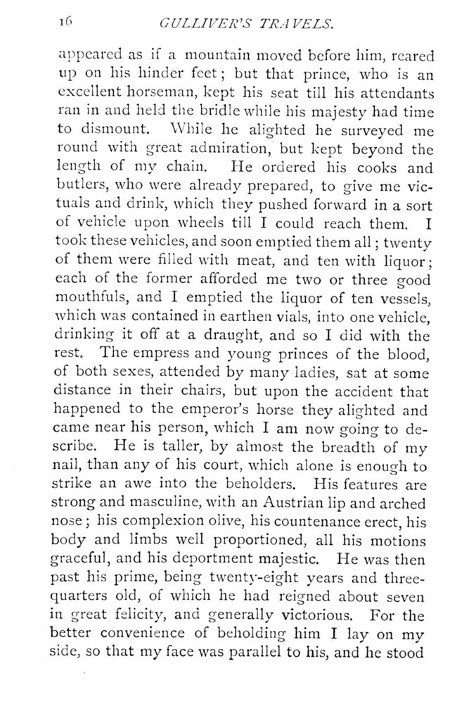 Scan 0062 of Travels into several remote nations of the world by Lemuel Gulliver, first a surgeon and then a captain of several ships, in four parts ..