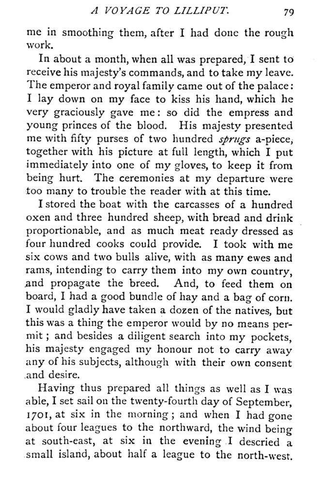 Scan 0126 of Travels into several remote nations of the world by Lemuel Gulliver, first a surgeon and then a captain of several ships, in four parts ..