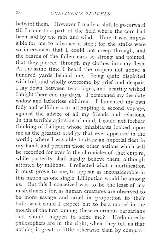 Scan 0135 of Travels into several remote nations of the world by Lemuel Gulliver, first a surgeon and then a captain of several ships, in four parts ..