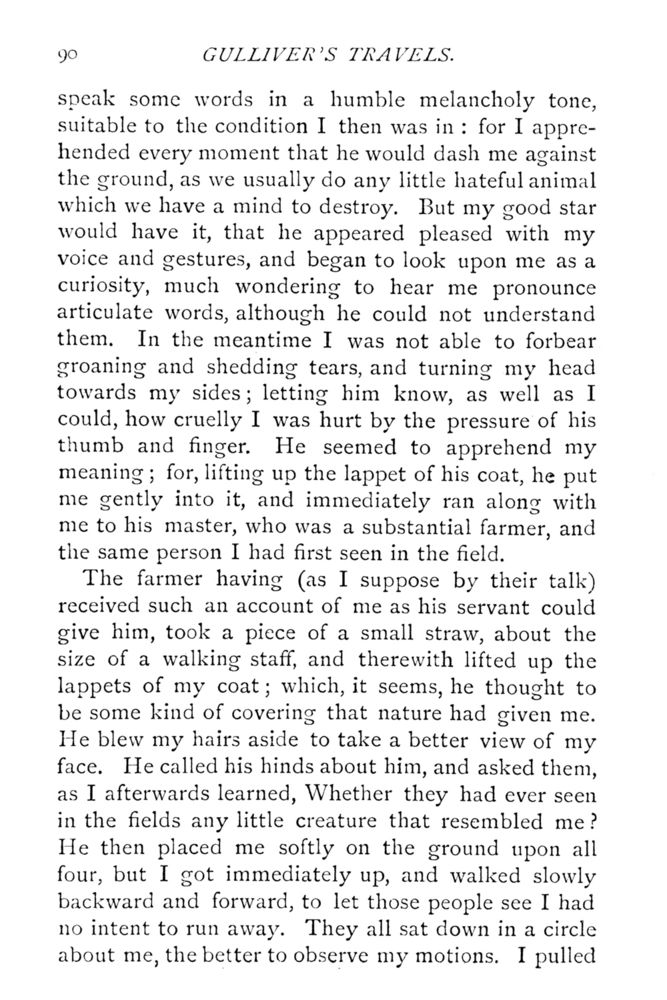 Scan 0137 of Travels into several remote nations of the world by Lemuel Gulliver, first a surgeon and then a captain of several ships, in four parts ..