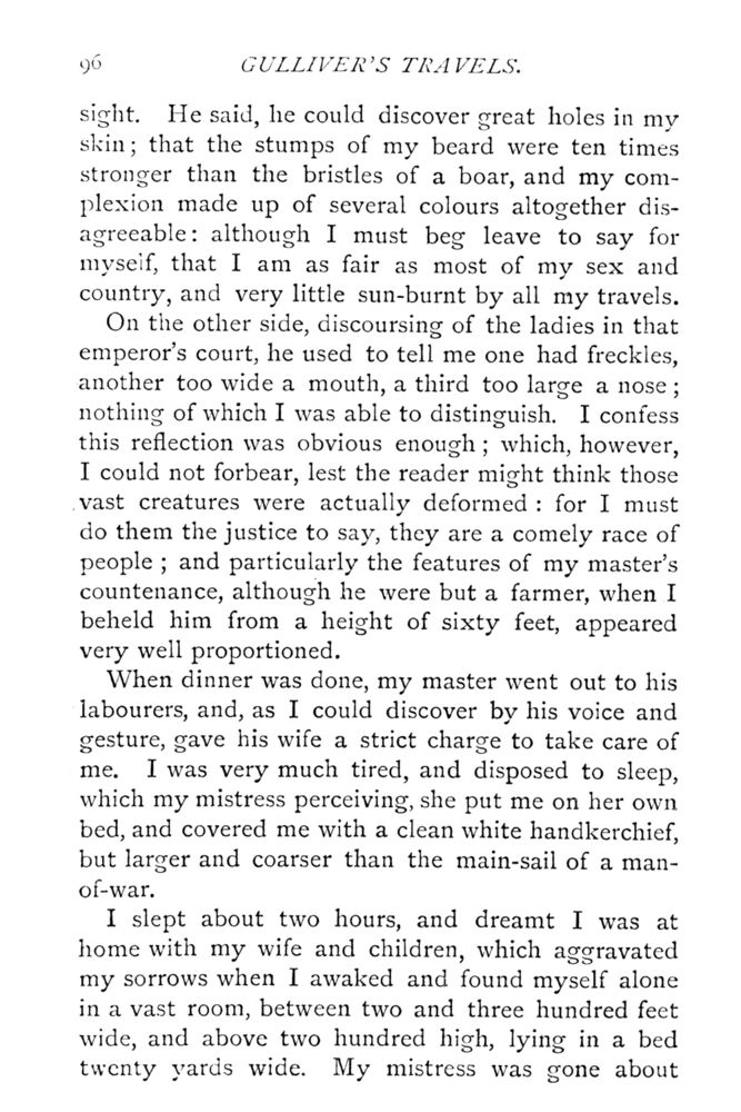 Scan 0143 of Travels into several remote nations of the world by Lemuel Gulliver, first a surgeon and then a captain of several ships, in four parts ..