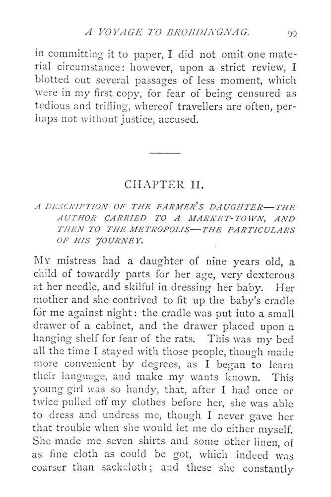 Scan 0146 of Travels into several remote nations of the world by Lemuel Gulliver, first a surgeon and then a captain of several ships, in four parts ..