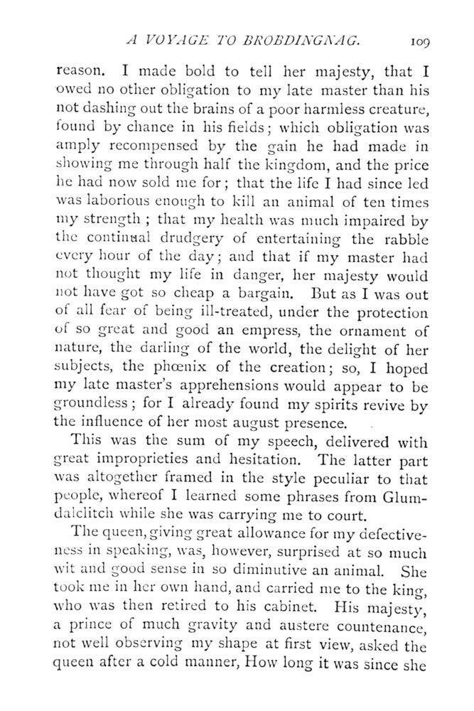 Scan 0157 of Travels into several remote nations of the world by Lemuel Gulliver, first a surgeon and then a captain of several ships, in four parts ..